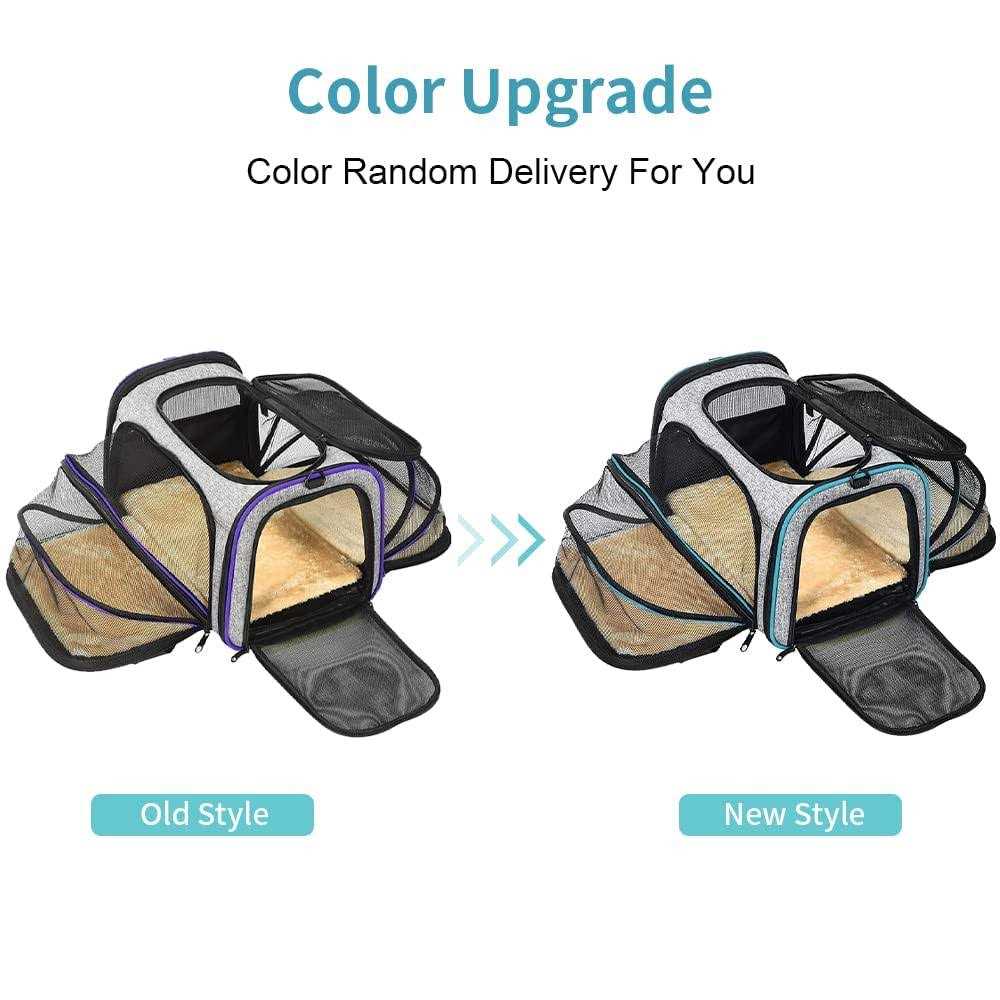 Airline Approved Expandable Foldable Soft-Sided Pet Carrier N187038