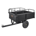750 lbs 15 Cu. Ft Steel Utility Trailer with Removable Sides F93554