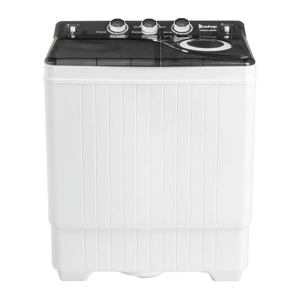 Portable Twin Tub Washing Machine 18Lbs Washer 8Lbs Spinner N916