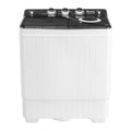 Portable Twin Tub Washing Machine 18Lbs Washer 8Lbs Spinner N916