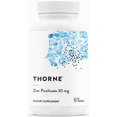 Zinc Picolinate 30mg 60 Capsules W373