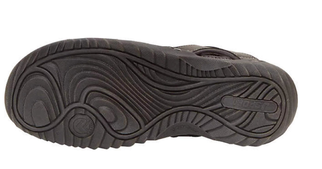 Charcoal Gray Walking Sandals W36579