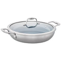 4 Qt Stainless Steel Ceramic Non-Stick Sauté Pan Z15119