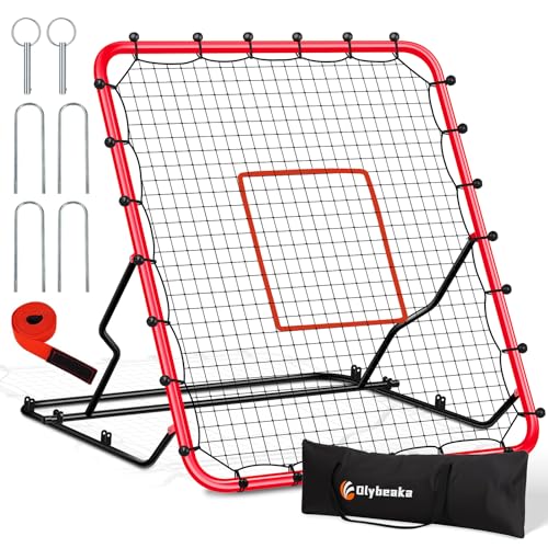 Baseball Rebounder Net with 3 Adjustable Angles 48" x 52" V66620