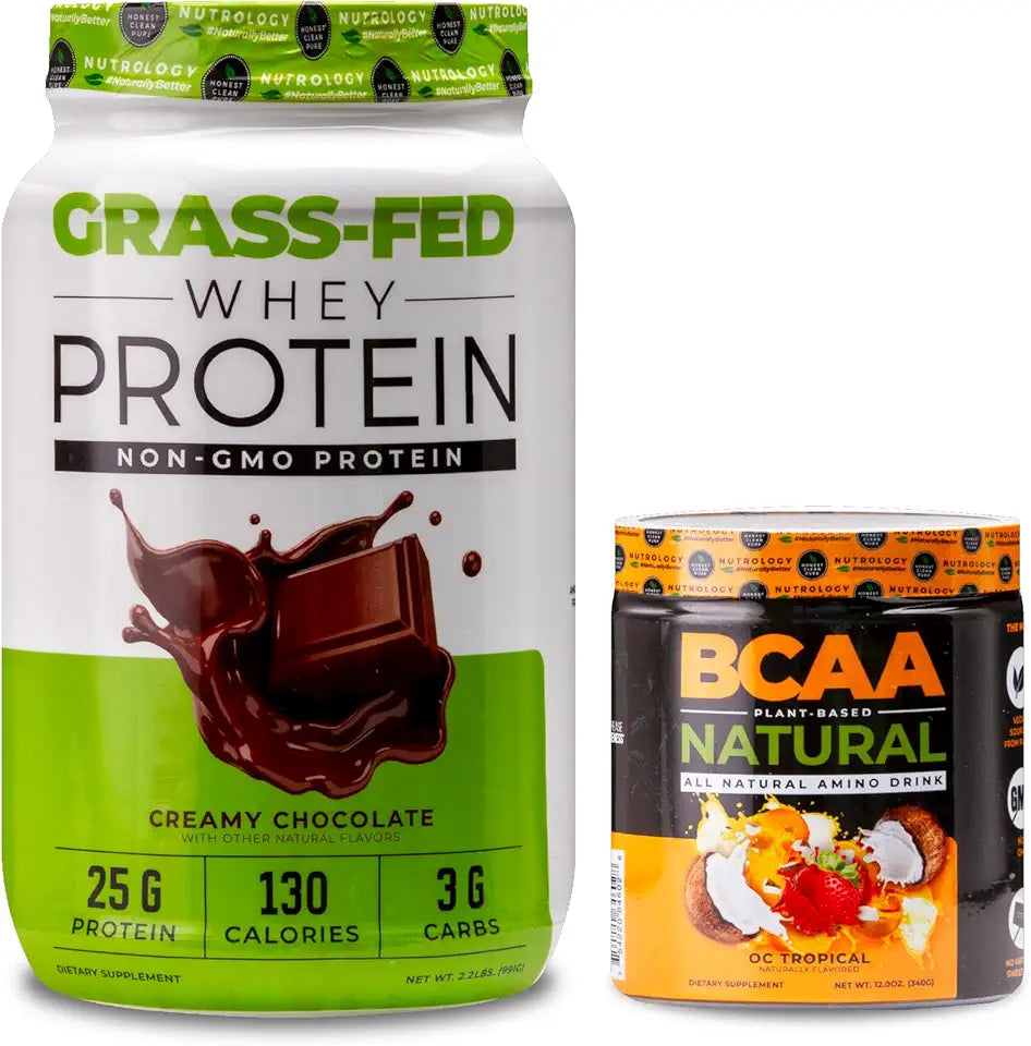 Grass Fed Whey Protein Powder Creamy Chocolate Flavor 28 Servings C45730