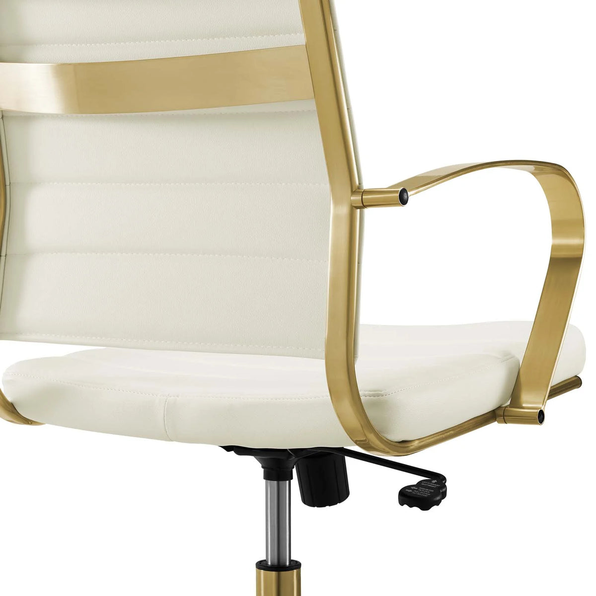Gold Stainless Steel Office Chair Y223601