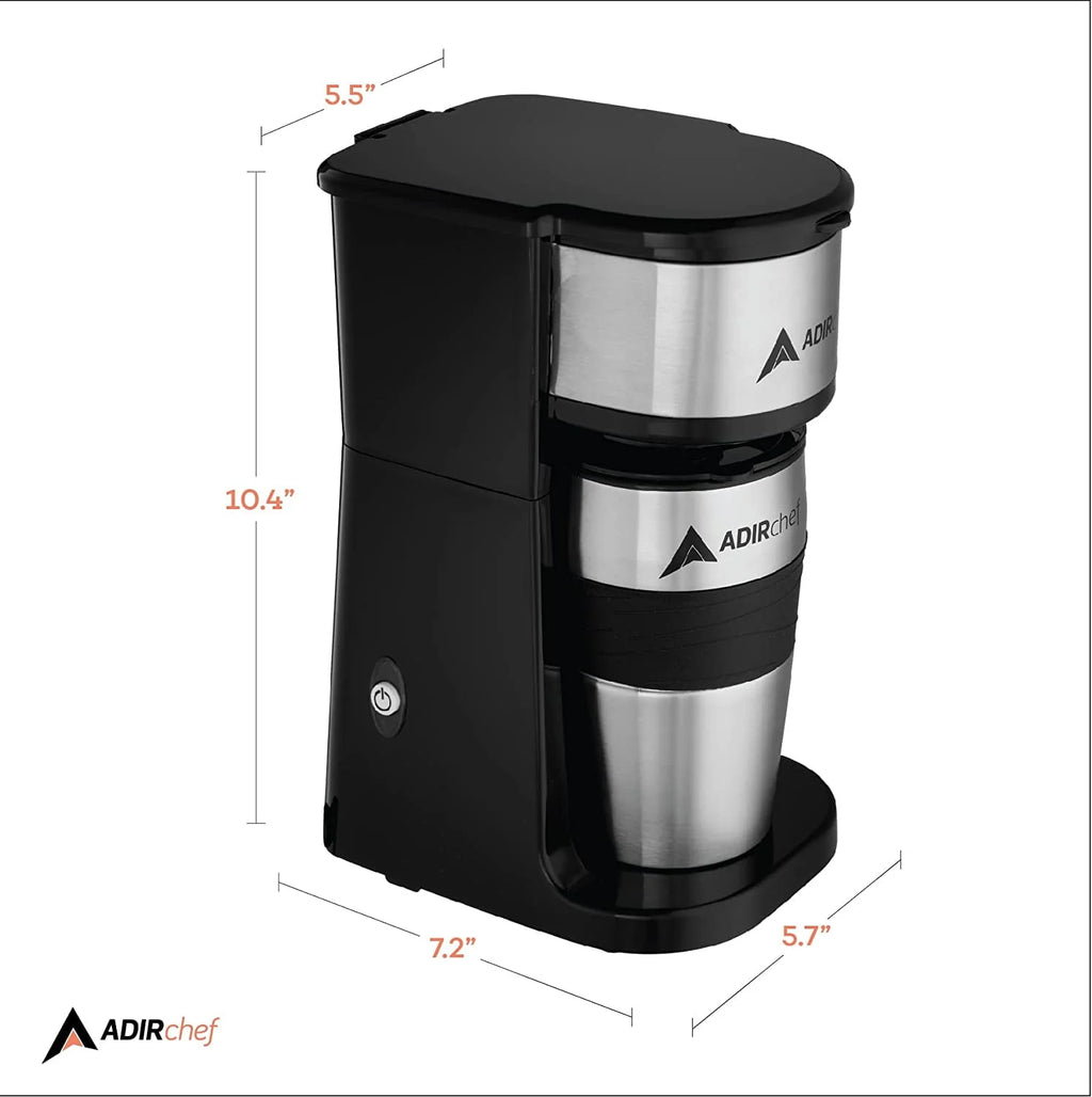 Single Serve Coffee Maker 15 oz. Black C616