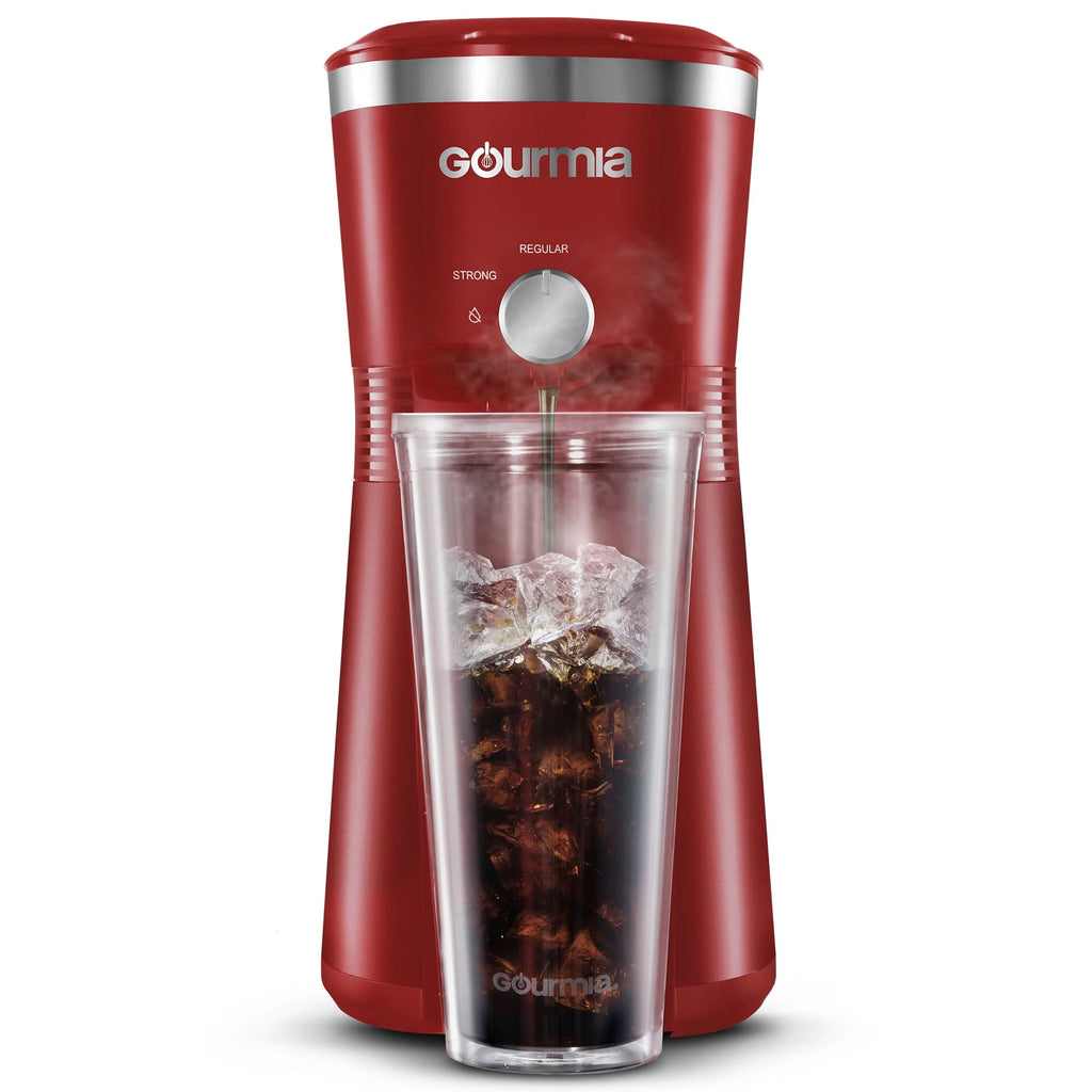 Black Iced Coffee Maker with 25 fl oz Reusable Tumbler I952339