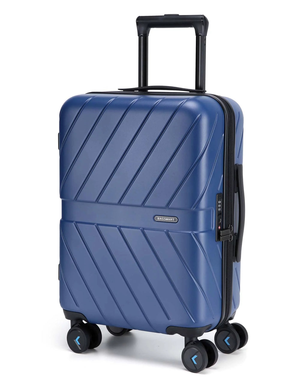 Hardside Carry On Luggage, Lightweight PC Suitcase with Spinner Wheels & TSA Lock M7523