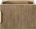 24" Wall Mounted Single Basin Hardwood Vanity O238
