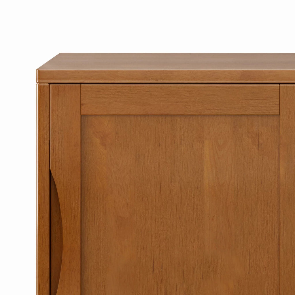 30 inch Wide Low Storage Cabinet in Teak Brown G6825