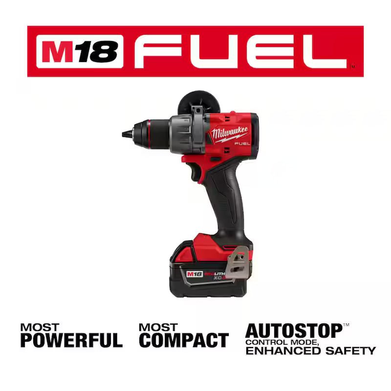 18V Lithium-Ion Brushless Cordless 1/2 in. Hammer Drill Driver Kit L437096