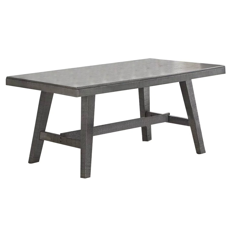 72 Inch Rectangular Dining Table with Flared Legs C90288