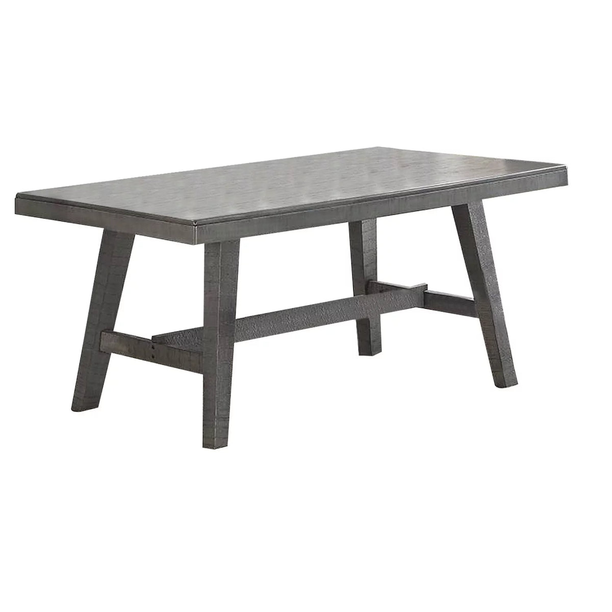 72 Inch Rectangular Dining Table with Flared Legs C90288