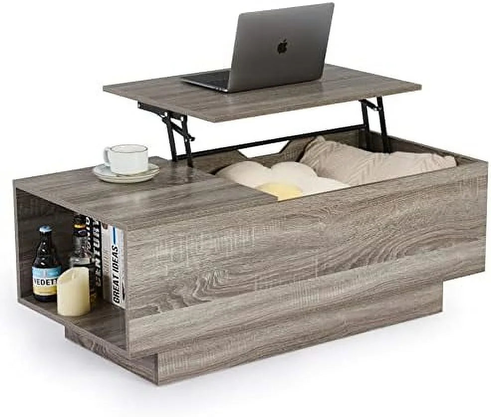Lift Top Coffee Table with Hidden Storage J162