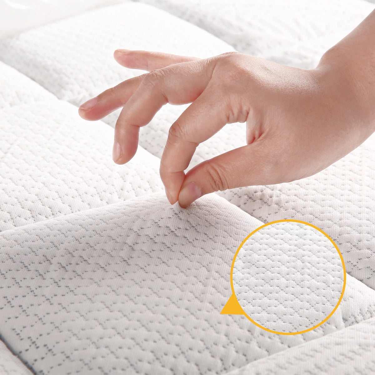 Queen Size 10 Inch Gel Memory Foam Hybrid Mattress P45207