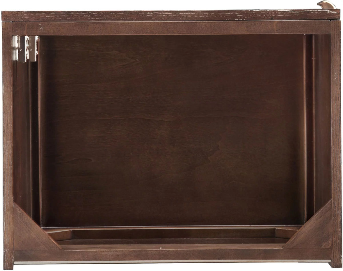 24" Wall Mounted Single Basin Hardwood Vanity O238