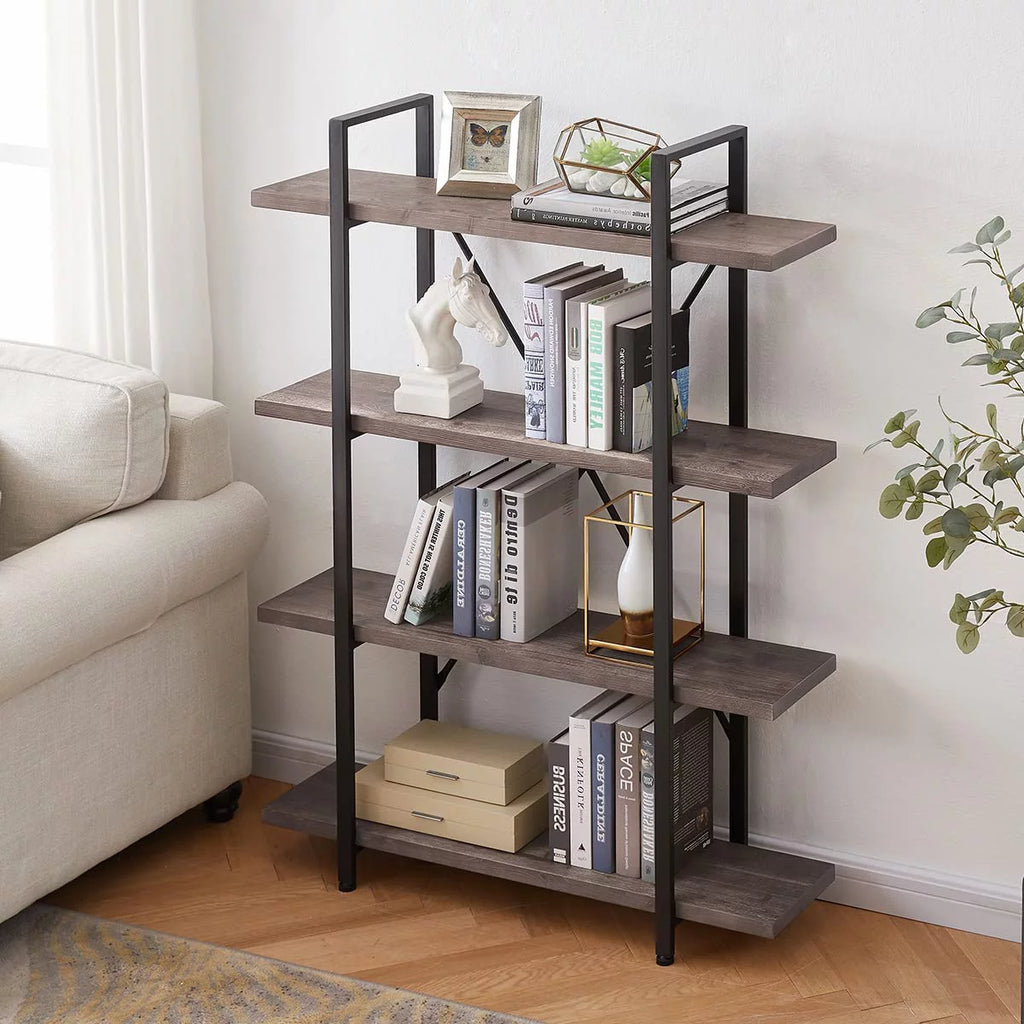 2 Tier Solid Wood Bookcase I4812