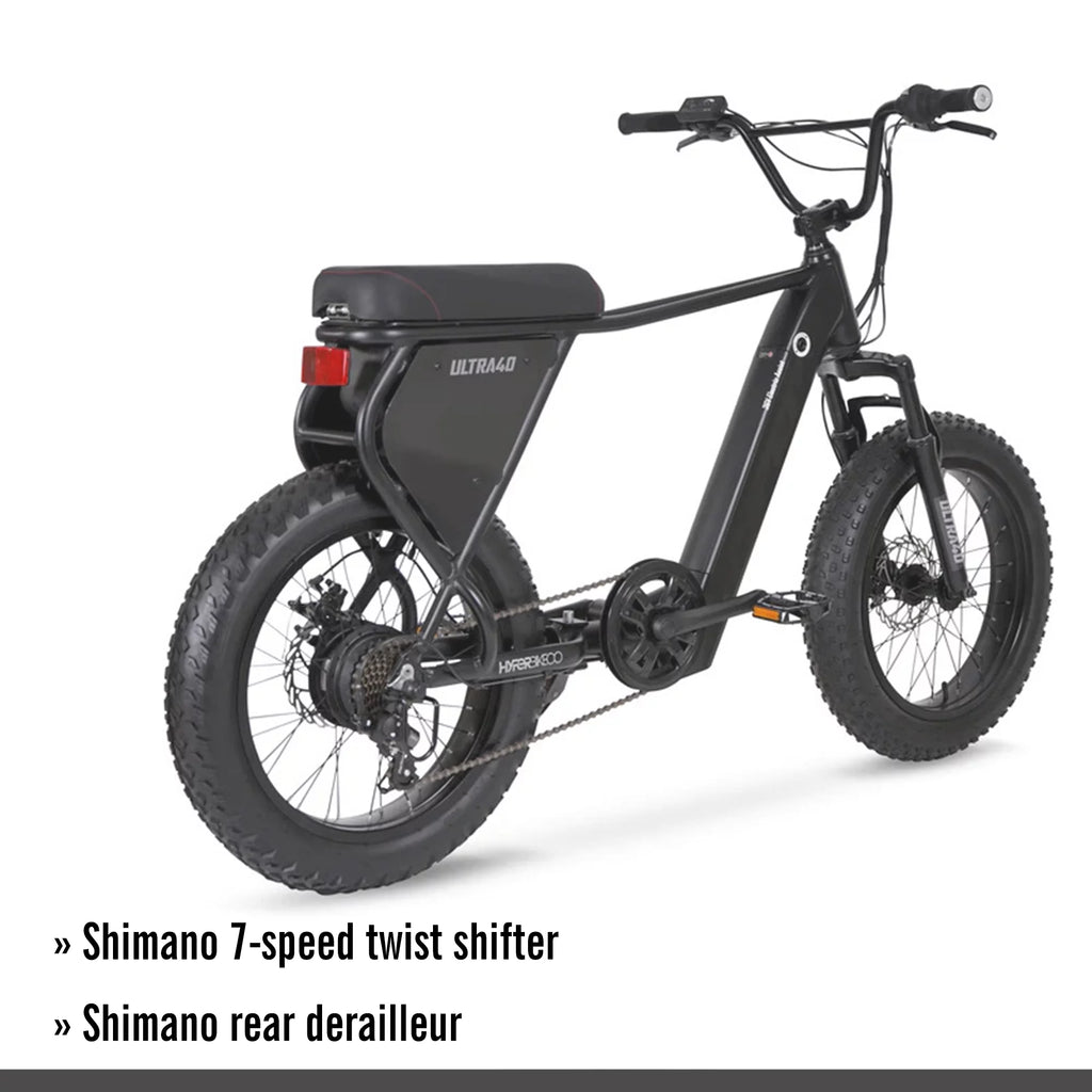 20 36V 250W Electric Bike Matte Black L4147