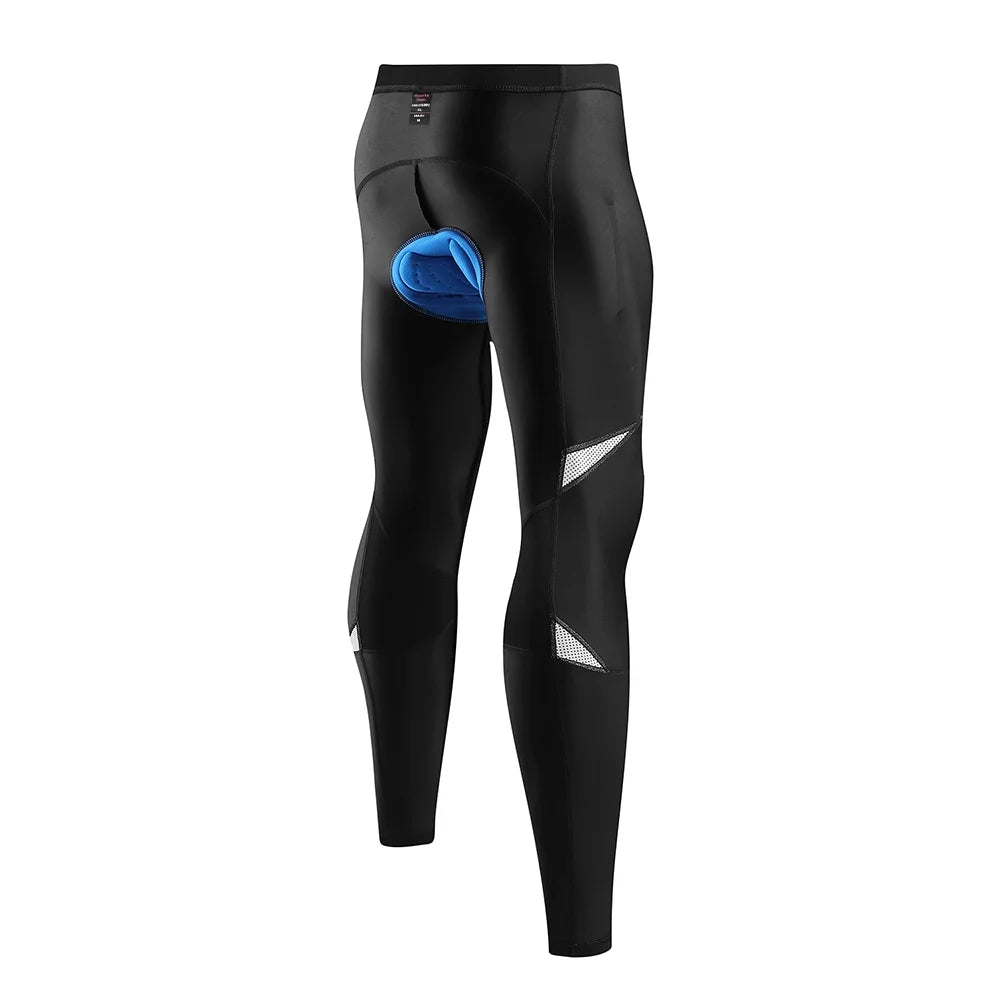 Men's Reflective Padded Cycling Compression Tights I2802