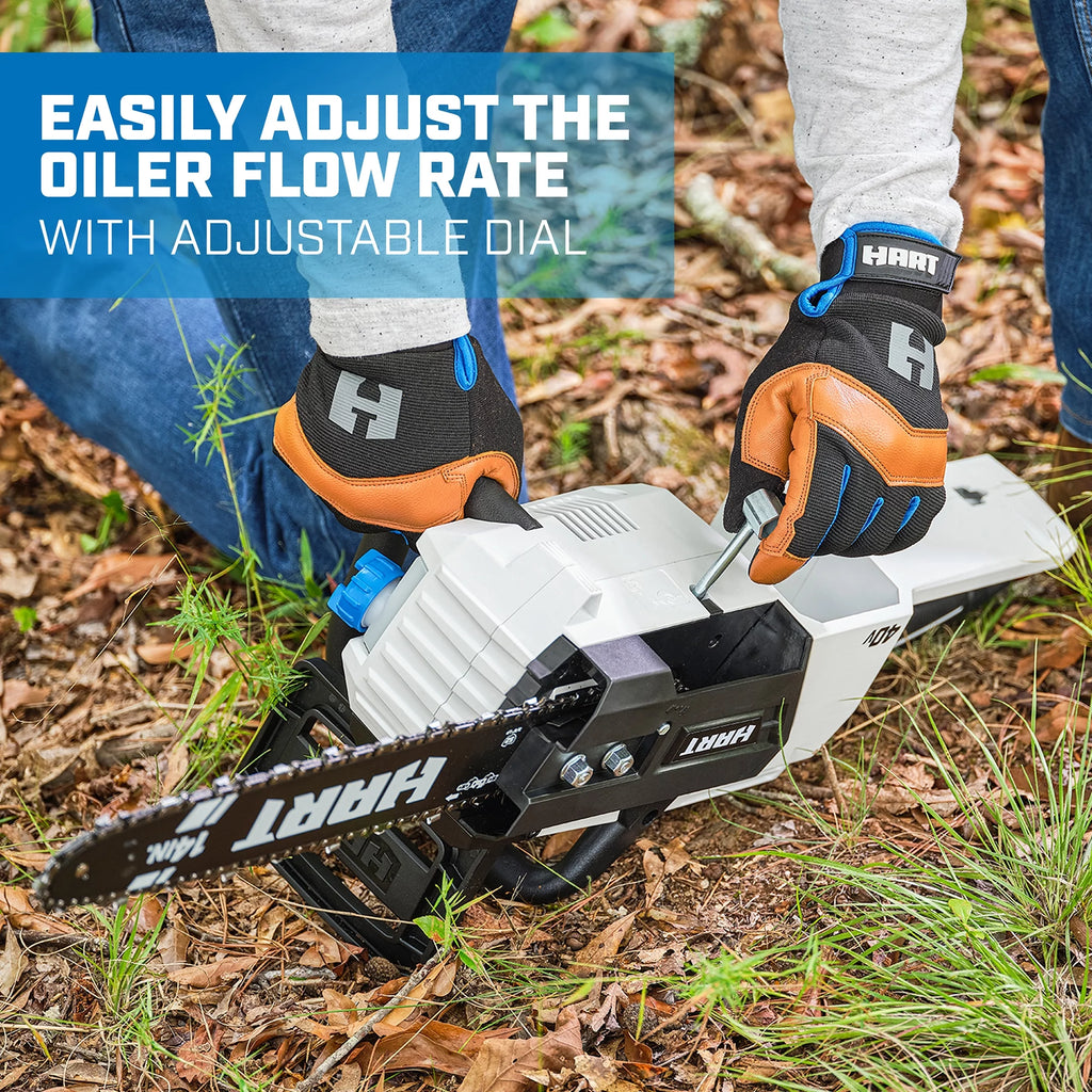 14-inch Battery-Powered Brushless Chainsaw Kit L627