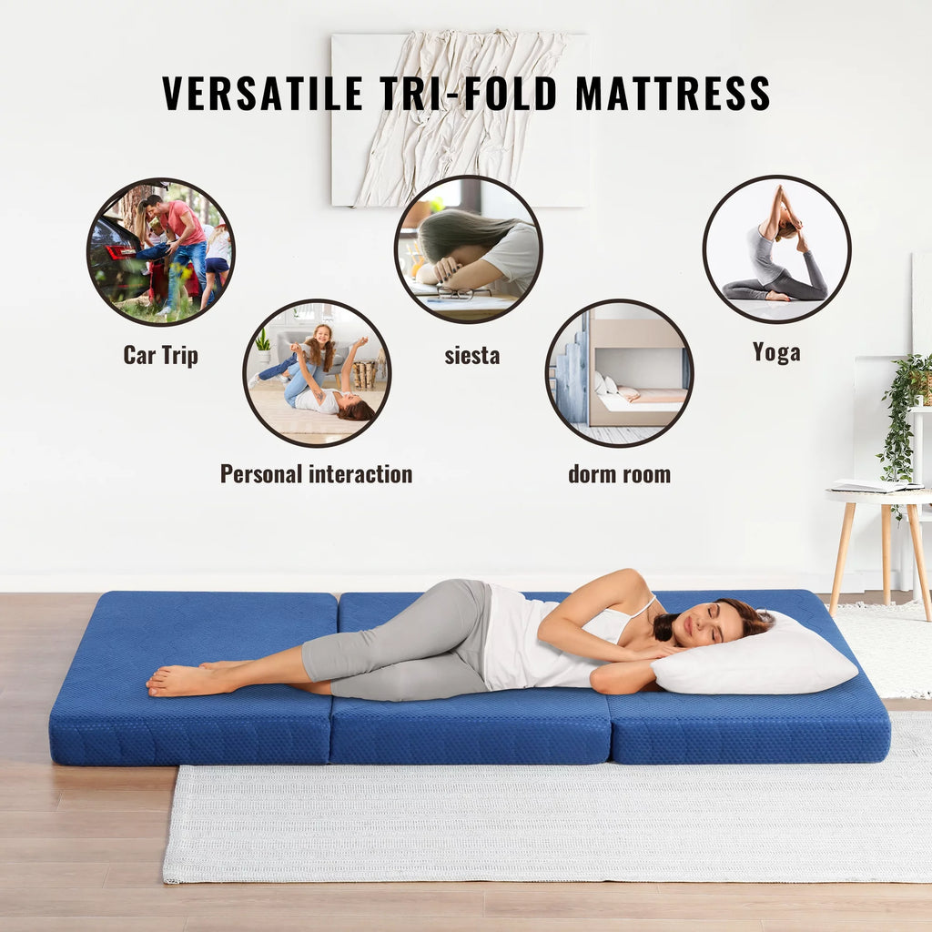 4'' Twin Memory Foam Mattress B7492