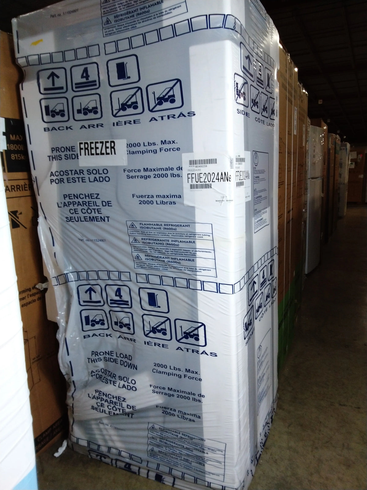 20 Cu Ft Upright Freezer with Auto-Close Doors P74131