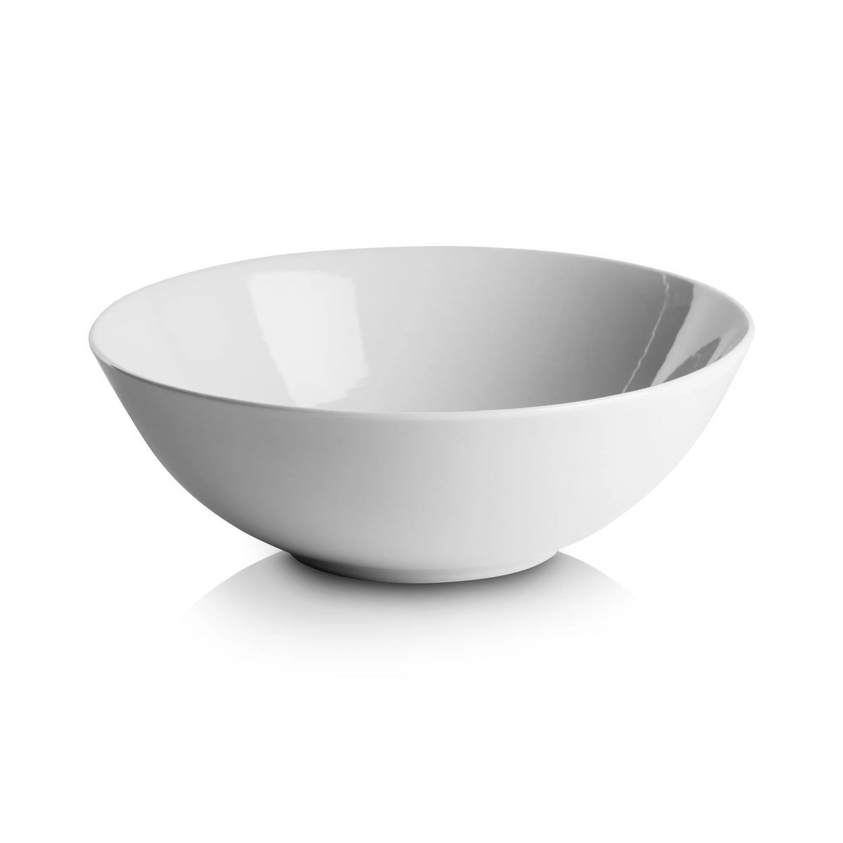 Ceramic Cereal Bowl Set of 12 White H914163