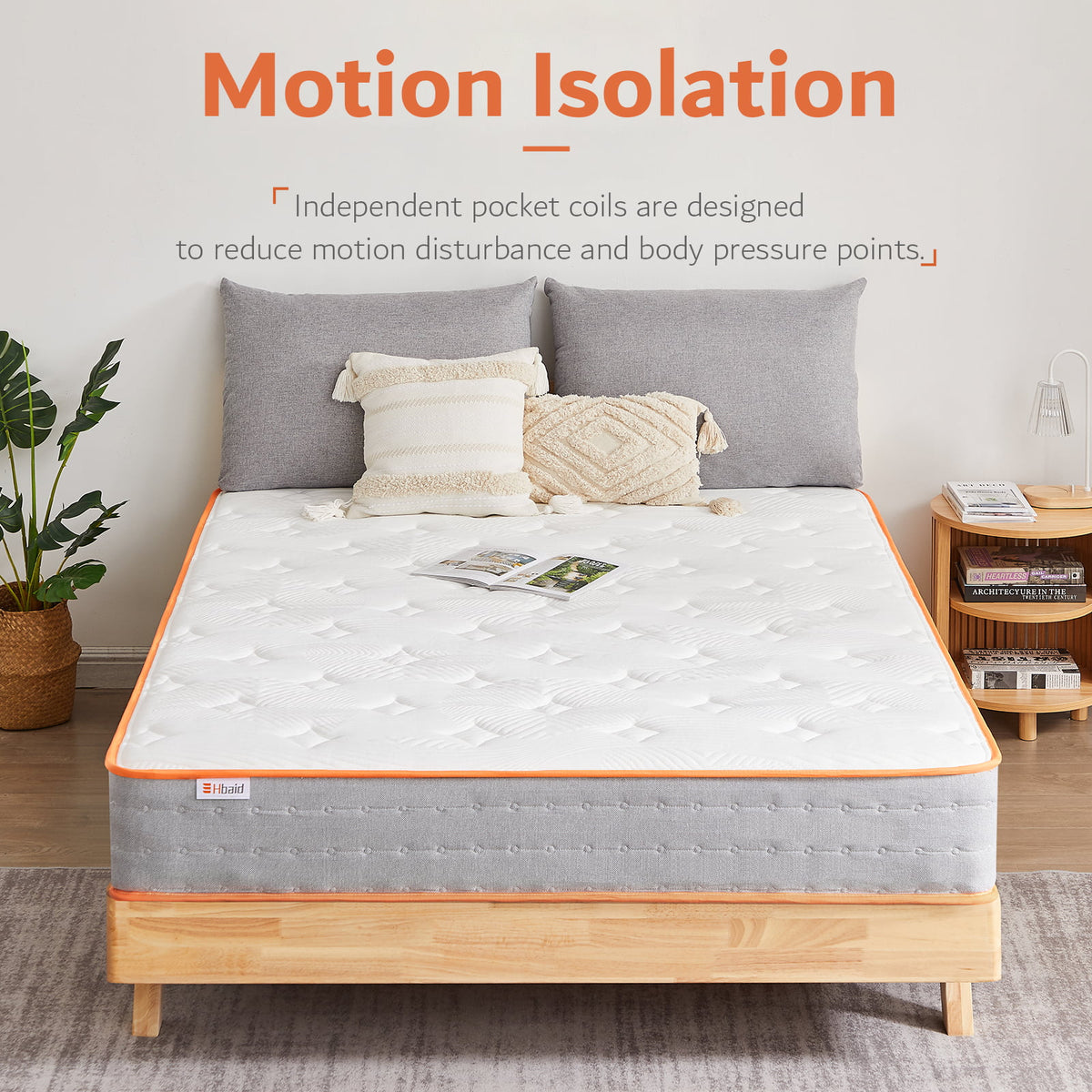 Twin Cooling Gel Memory Foam Hybrid Mattress R2948