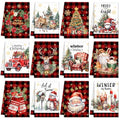 12 Pcs Christmas Kitchen Towels and Dishcloths 14.2 x 21.3 Inch N744