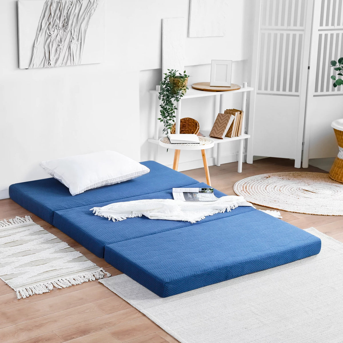 4'' Twin Memory Foam Mattress B7492