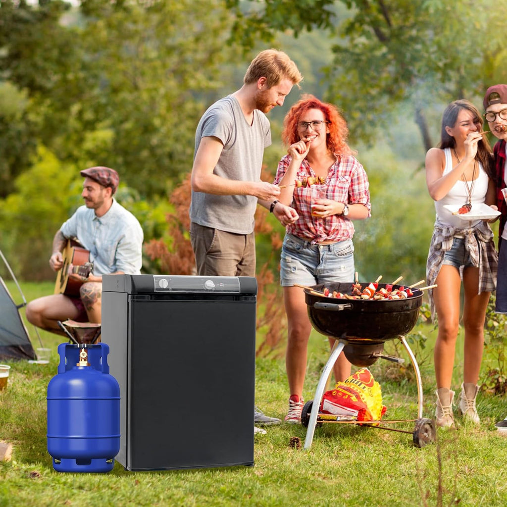 Black 2.1 Cu.ft 3 Way Propane Refrigerator M867115