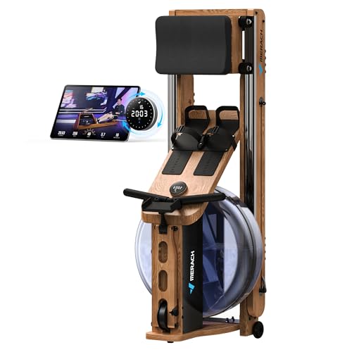 Foldable Water Rowing Machine with 400LBS Weight Capacity U534496