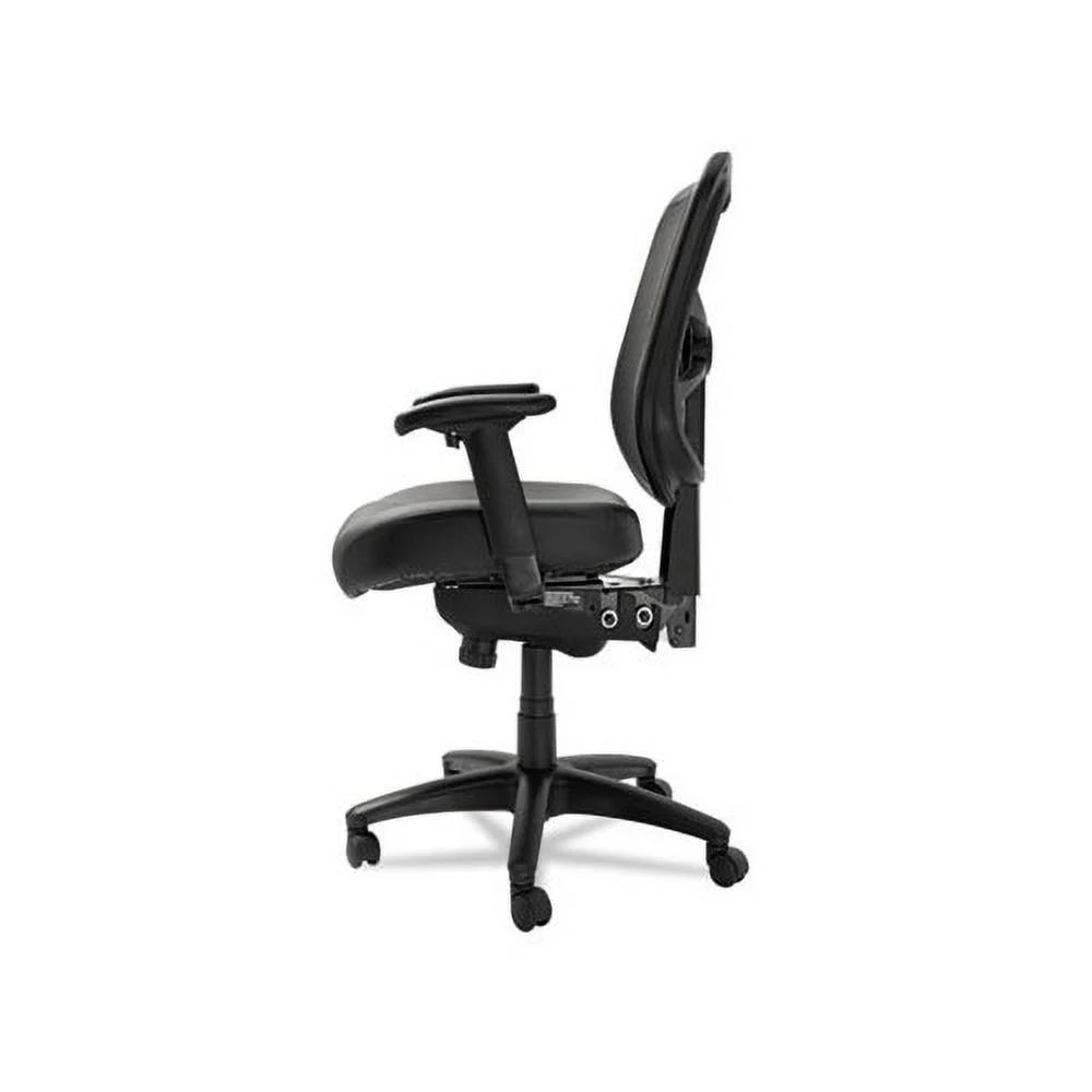 Black Mesh Mid-Back Multifunction Chair Y427