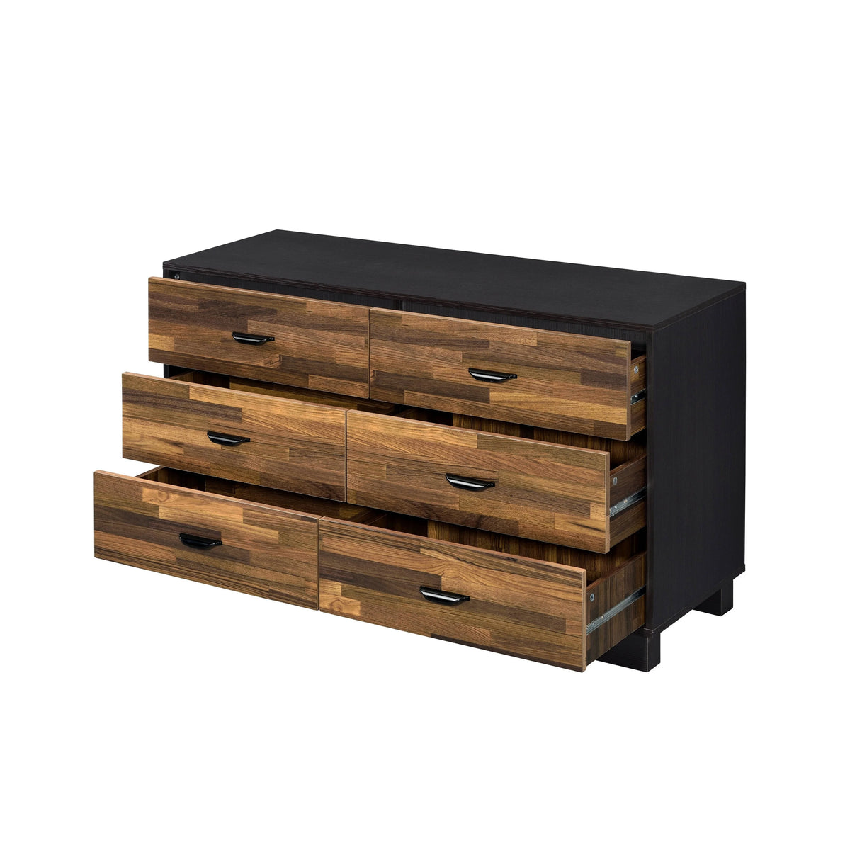 Walnut 6-drawer Dresser F36306