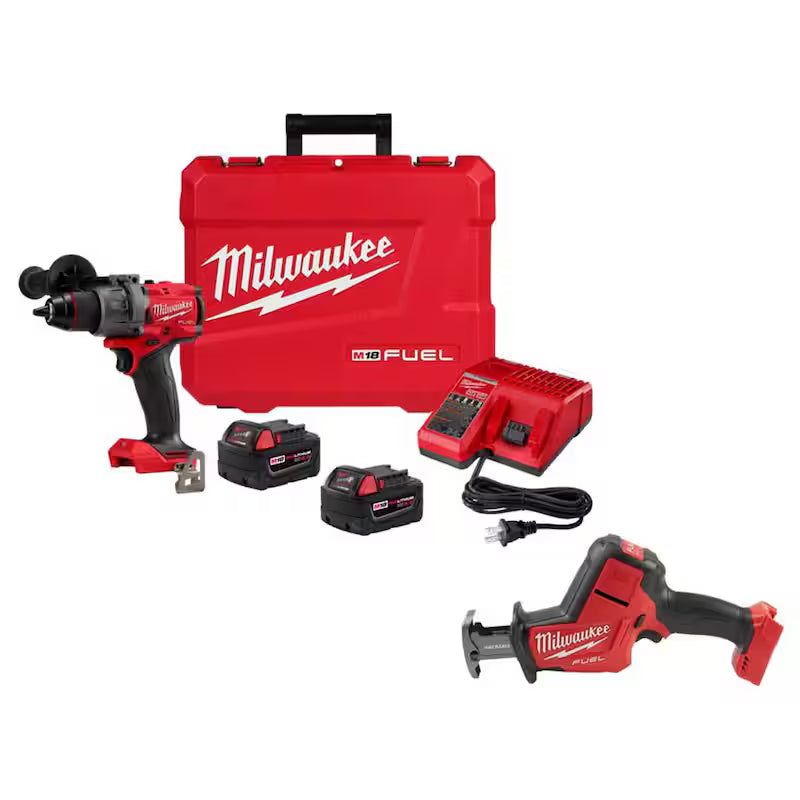 18V Lithium-Ion Brushless Cordless 1/2 in. Hammer Drill Driver Kit L437096