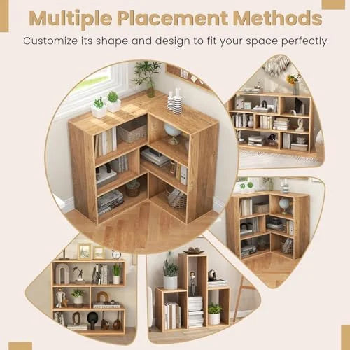 3-Tier Wooden Bookcase T6410