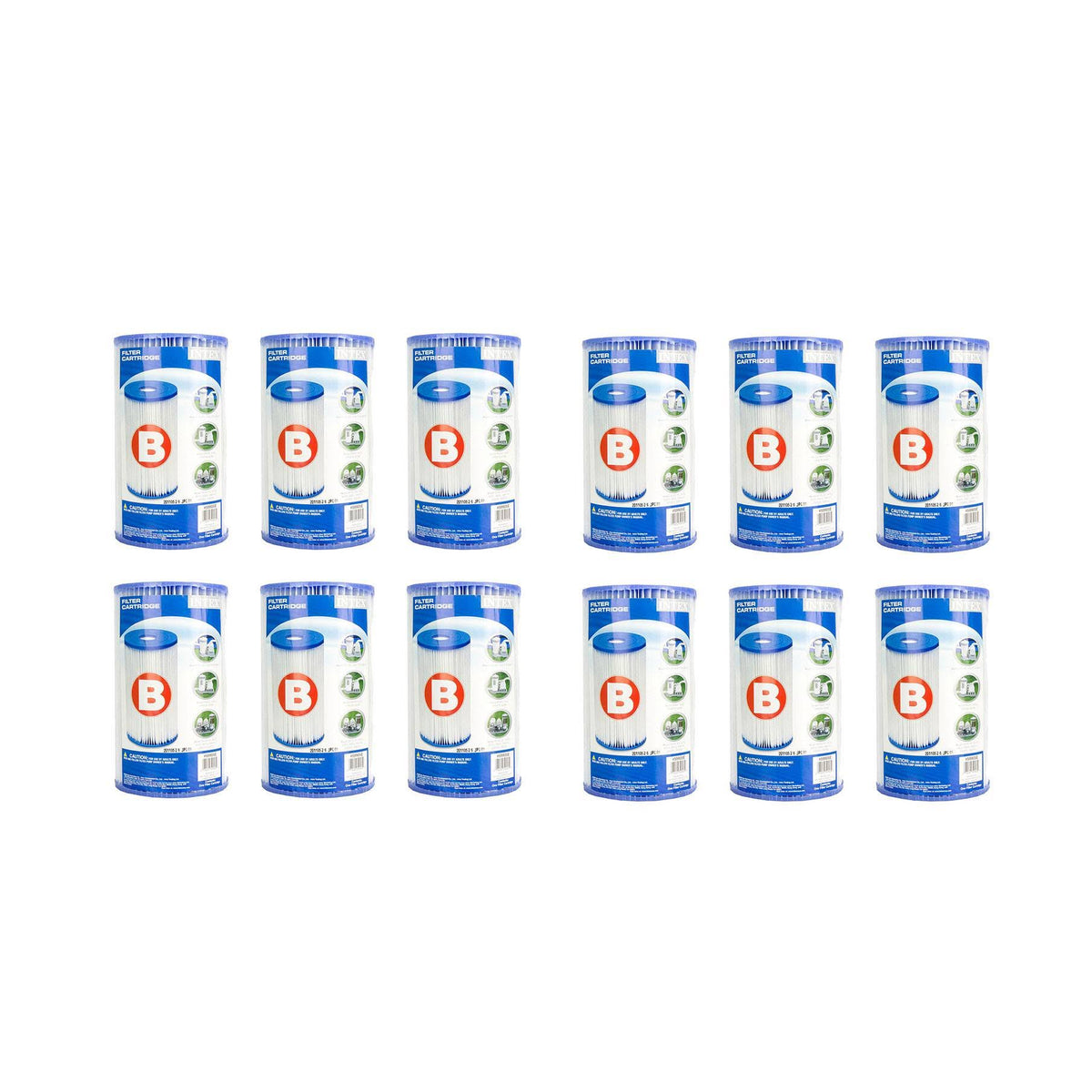 Pool Filter Pump Cartridge 12 Pack W1165
