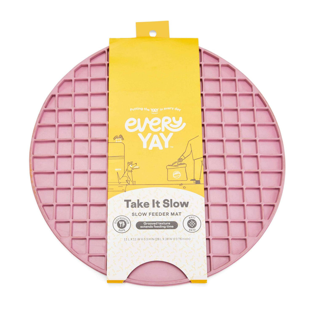 Blush Dog Treat Mat J9695