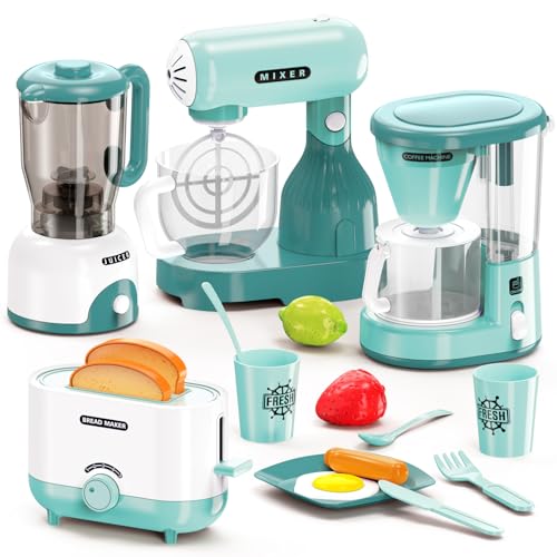 Kids Play Kitchen Accessories Toys Set with Light & Sound P595234
