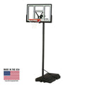 Adjustable Portable Basketball Hoop, 46 inch Polycarbonate O789201