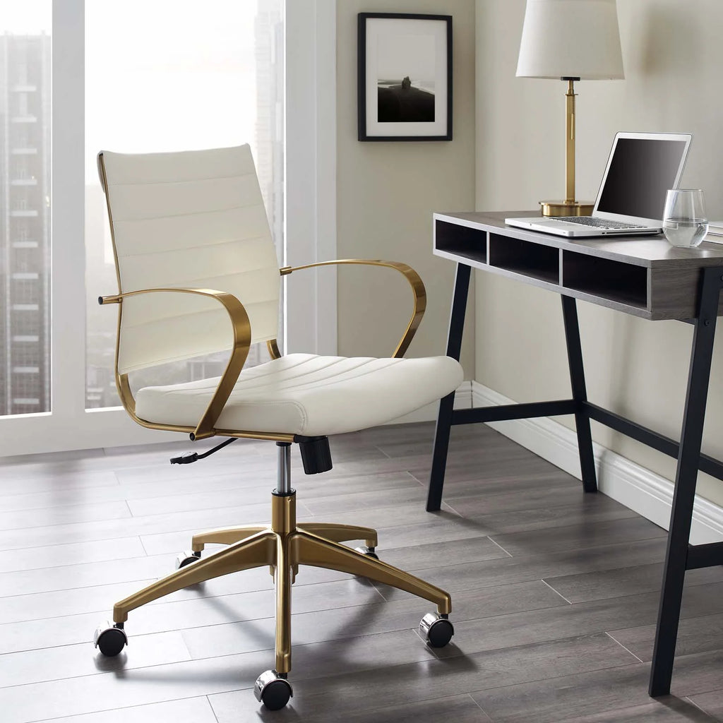Gold Stainless Steel Office Chair Y223601