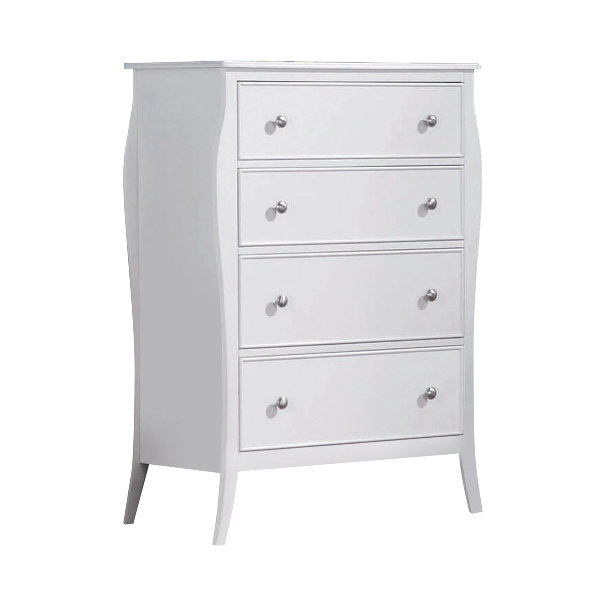 4-drawer Chest Cream White P197837