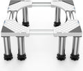 Heavy Duty 8 Stainless Steel Feet Dual Tube Stand C945461