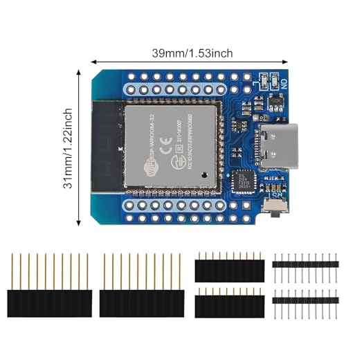 Type-C ESP32 WiFi Bluetooth Development Board 5pcs D13593