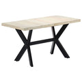 Solid Bleached Mango Wood Dining Table T22981