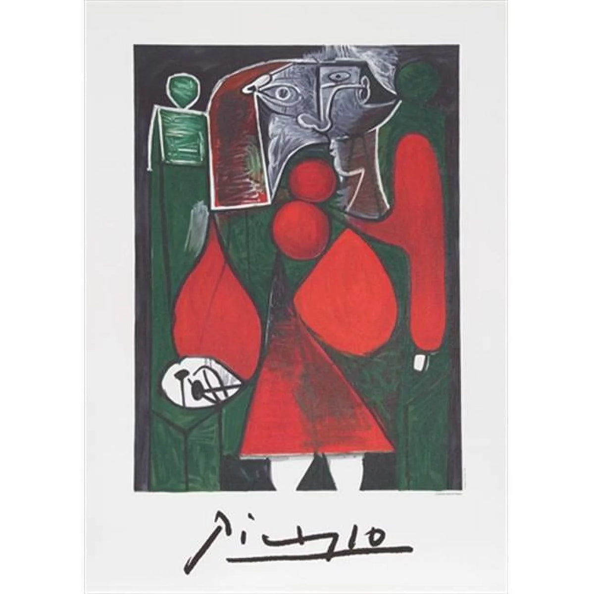 Lithograph on Paper W411