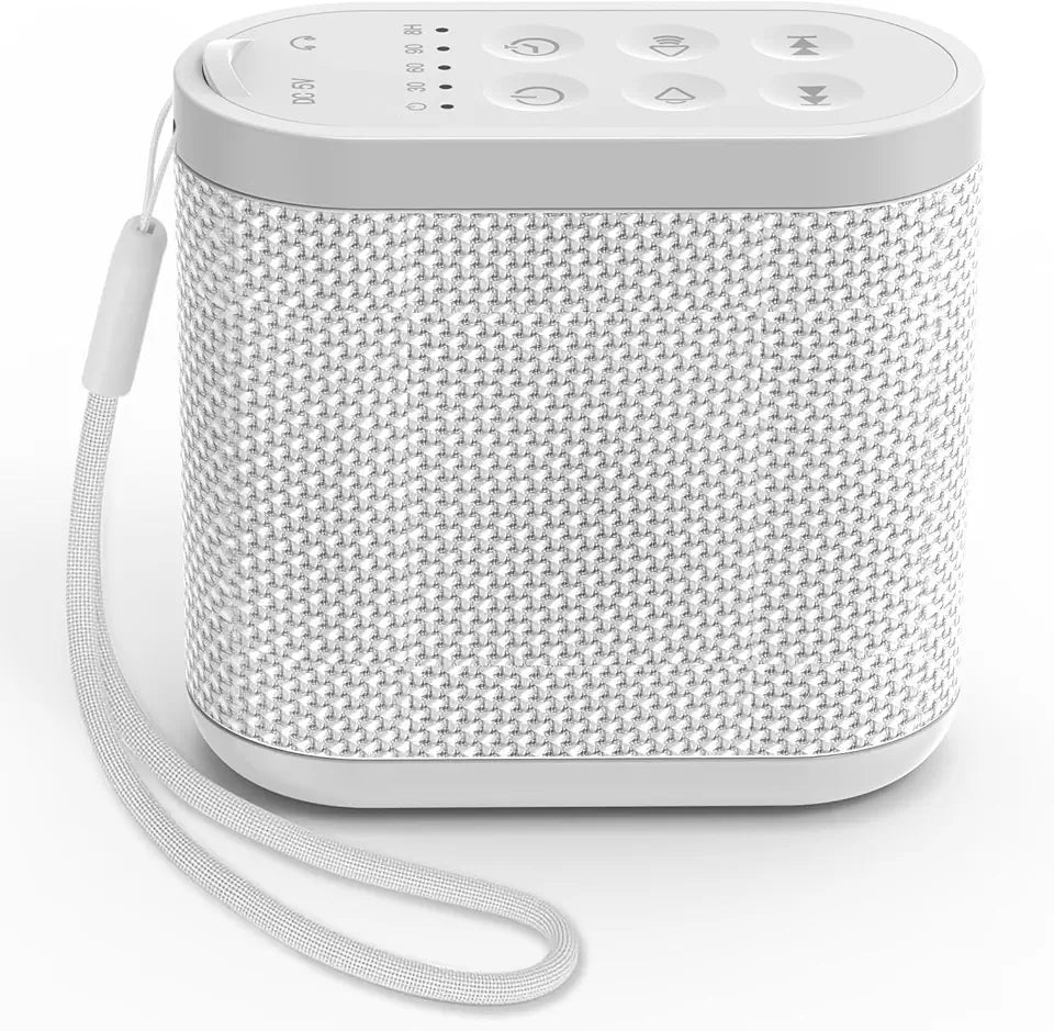 Portable Sleep Sound Machine, White Noise Machine, 21 Sleep Music, Timer, Type-C Rechargeable W31669