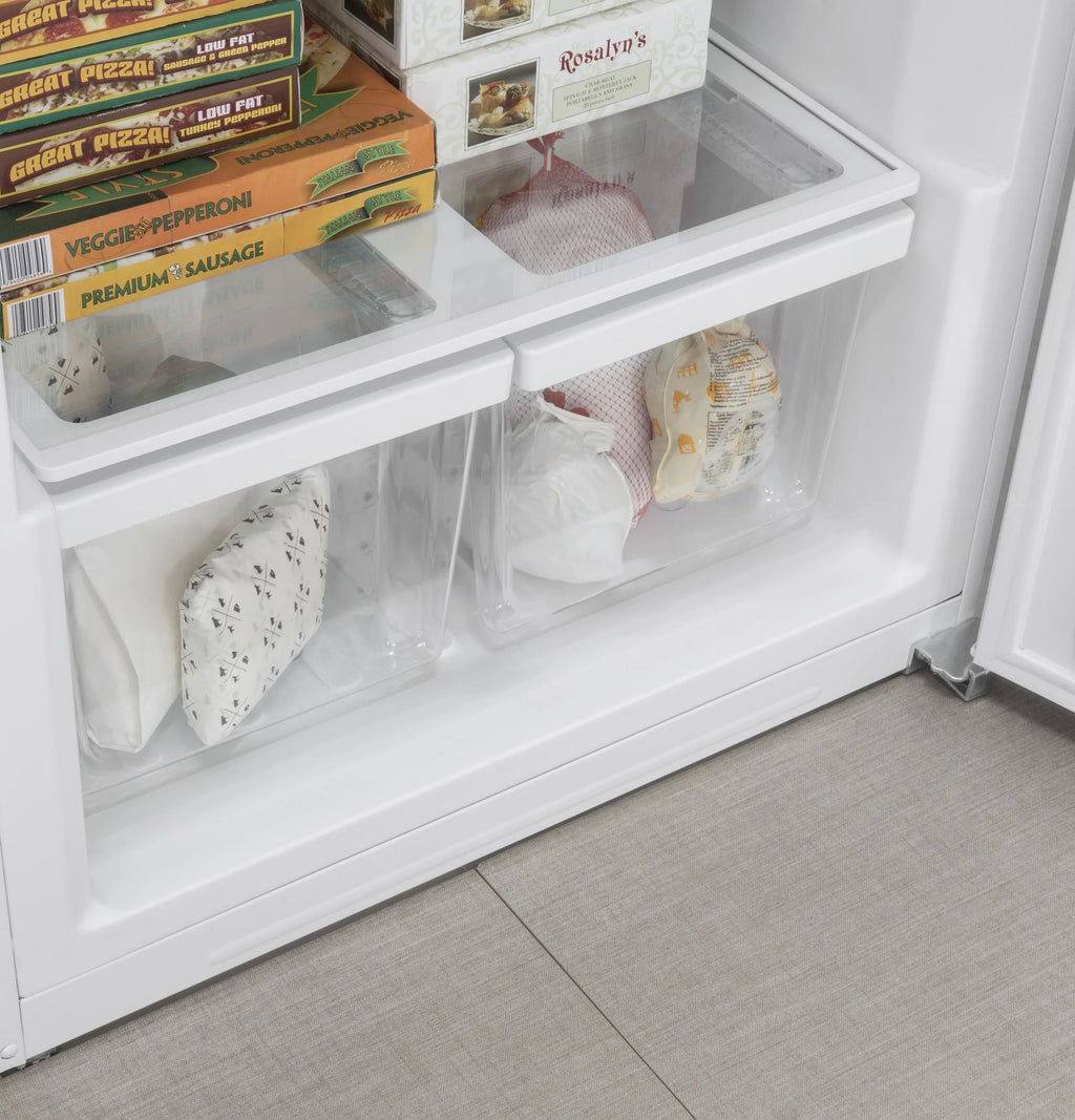White Upright Freezer E72535