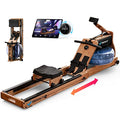 Foldable Water Rowing Machine with 400LBS Weight Capacity U534496
